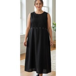 Vintage 90’s Sweet Jessie linen maxi dress